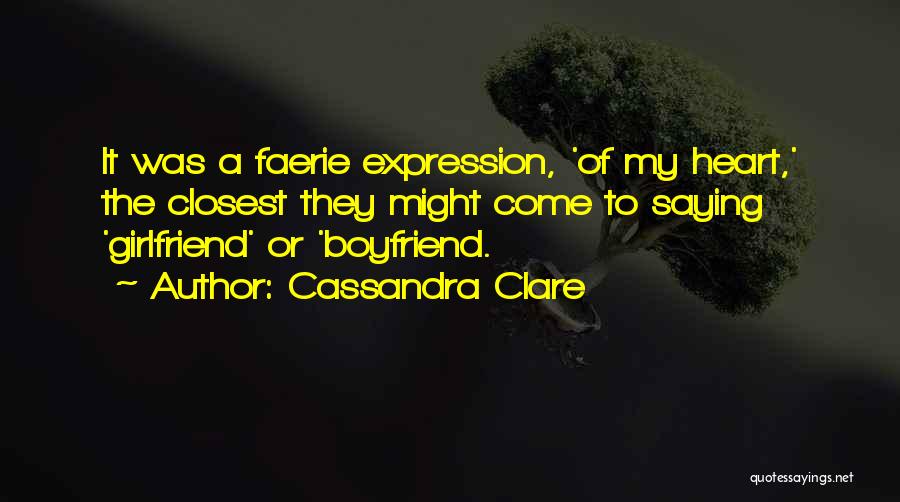 Saying Sorry To Boyfriend Quotes By Cassandra Clare