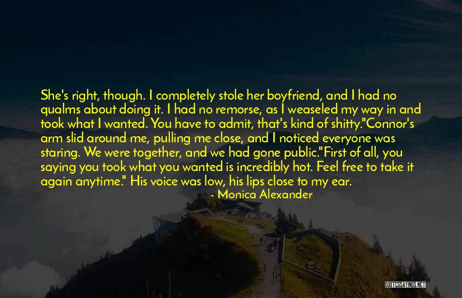 Saying Sorry To Boyfriend Quotes By Monica Alexander Saying Sorry To Boyfriend Quotes By Monica Alexander