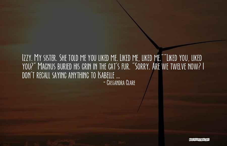 Saying Sorry To Sister Quotes By Cassandra Clare Saying Sorry To Sister Quotes By Cassandra Clare