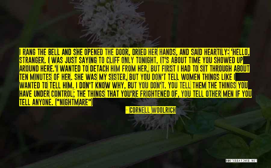 Saying Sorry To Sister Quotes By Cornell Woolrich Saying Sorry To Sister Quotes By Cornell Woolrich