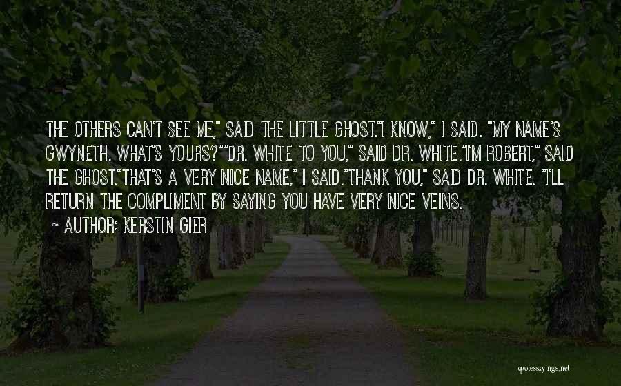 Saying Thank You Quotes By Kerstin Gier