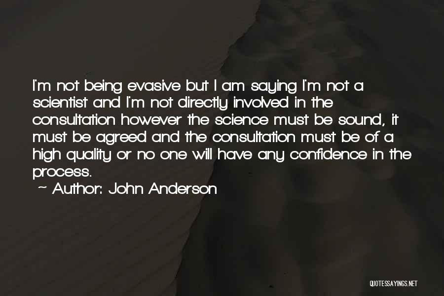 Saying Things Directly Quotes By John Anderson