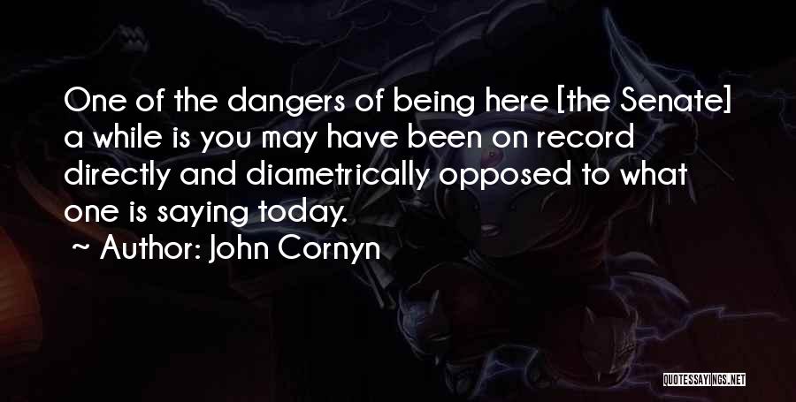 Saying Things Directly Quotes By John Cornyn