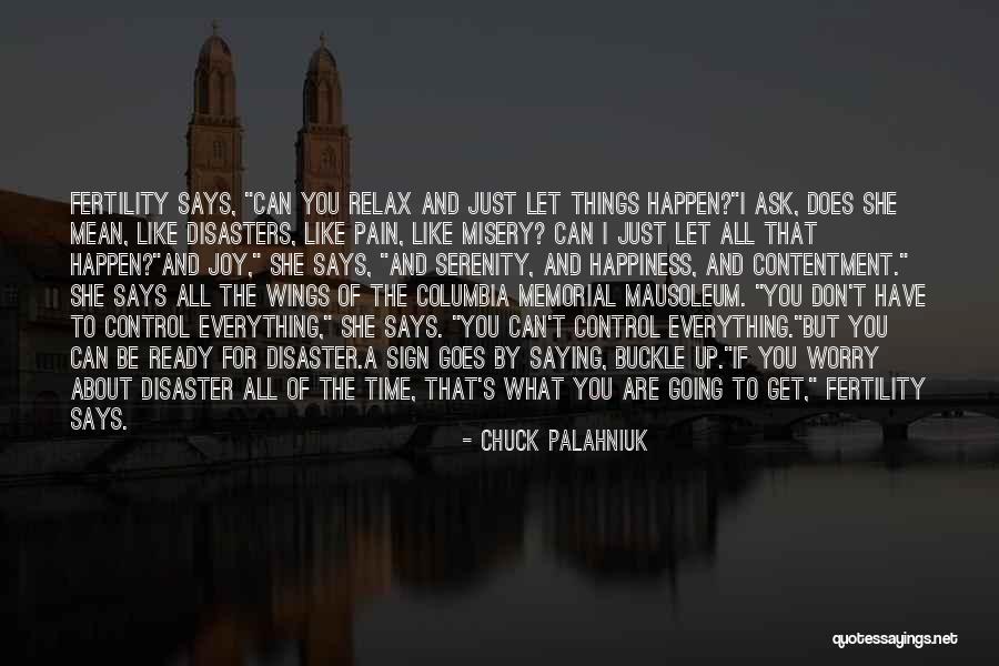 Saying Things We Don't Mean Quotes By Chuck Palahniuk