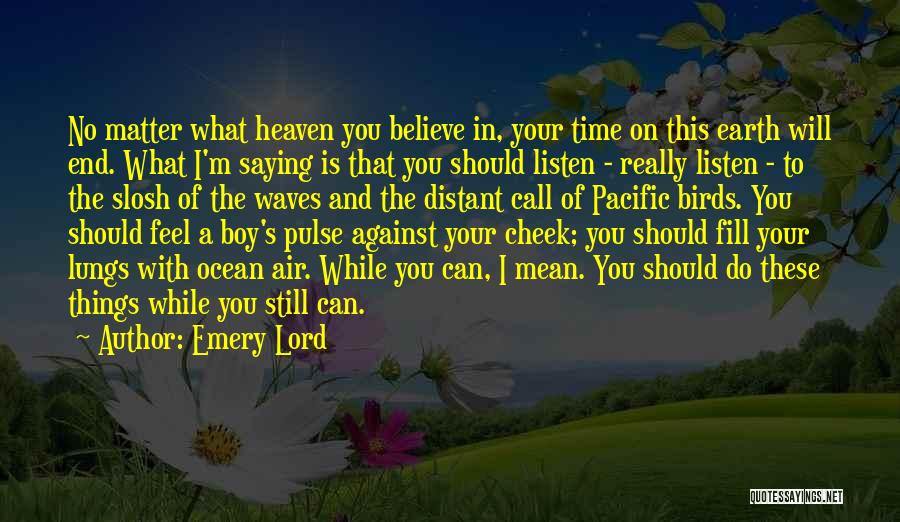 Saying What You Mean And Feel Quotes By Emery Lord