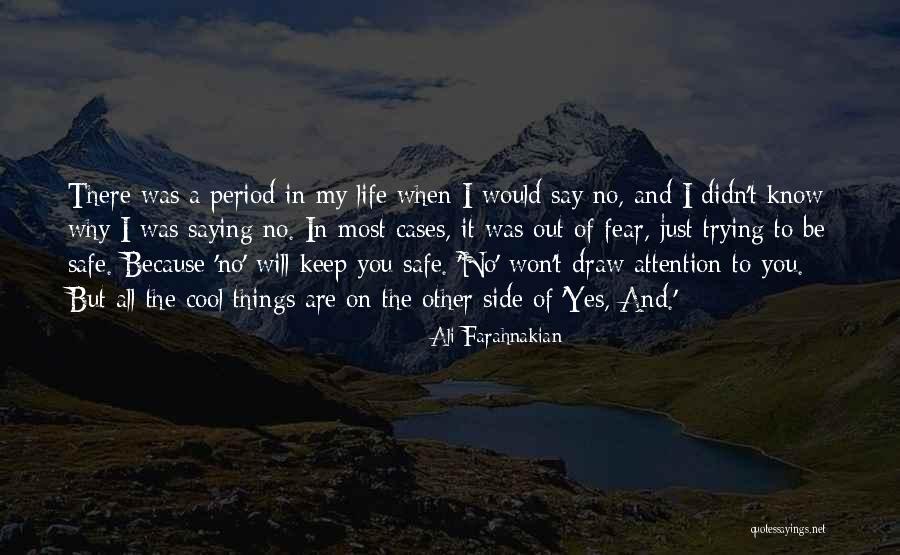 Saying Yes No Quotes By Ali Farahnakian Saying Yes No Quotes By Ali Farahnakian