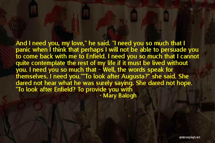 Saying Yes To Life Quotes By Mary Balogh Saying Yes To Life Quotes By Mary Balogh