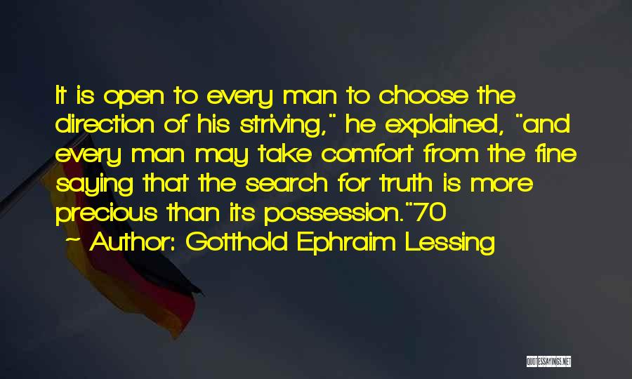 Saying You Re Fine Quotes By Gotthold Ephraim Lessing