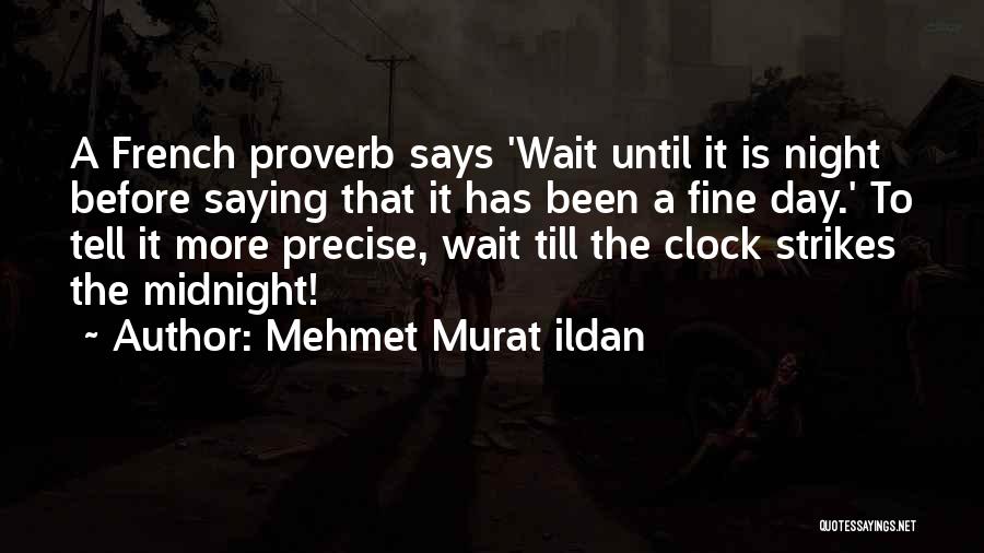 Saying You Re Fine Quotes By Mehmet Murat Ildan