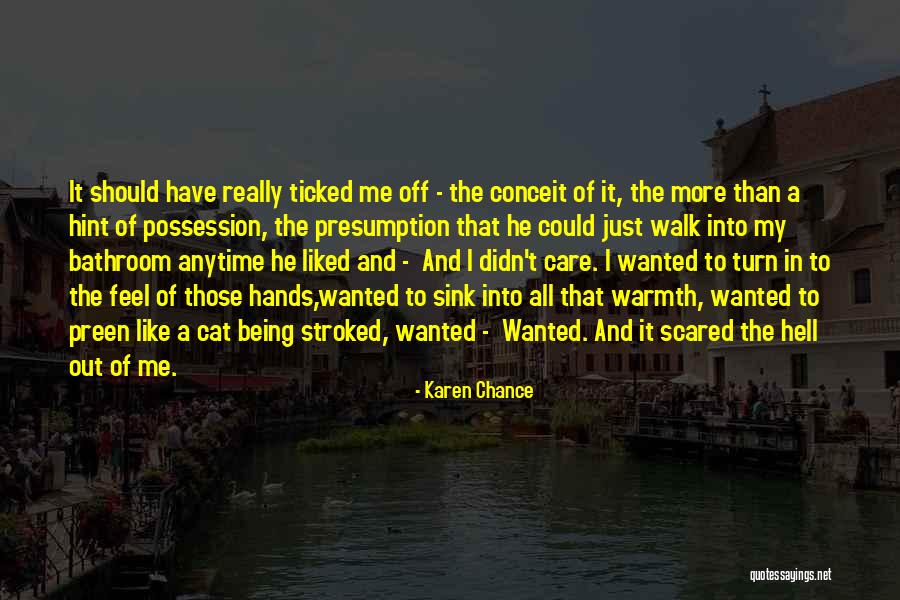 Saylesville Quotes By Karen Chance Saylesville Quotes By Karen Chance