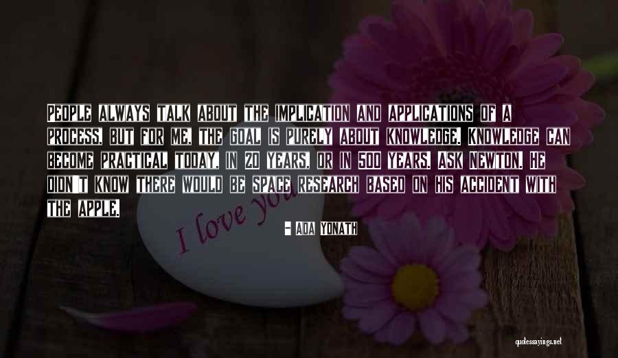 Sazdanoff Quotes By Ada Yonath Sazdanoff Quotes By Ada Yonath