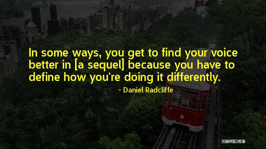 Sbinet Bankig Quotes By Daniel Radcliffe