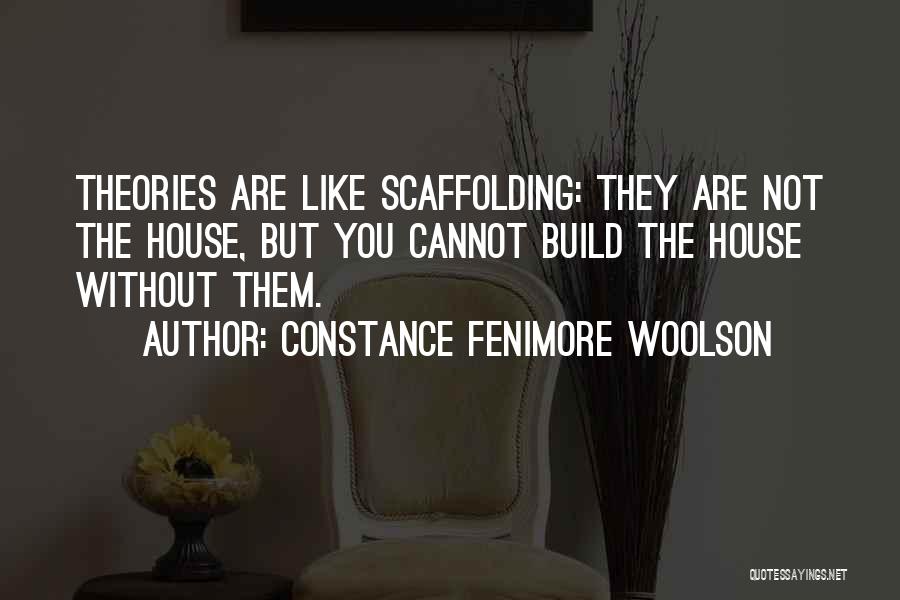 Scaffolding Theory Quotes By Constance Fenimore Woolson