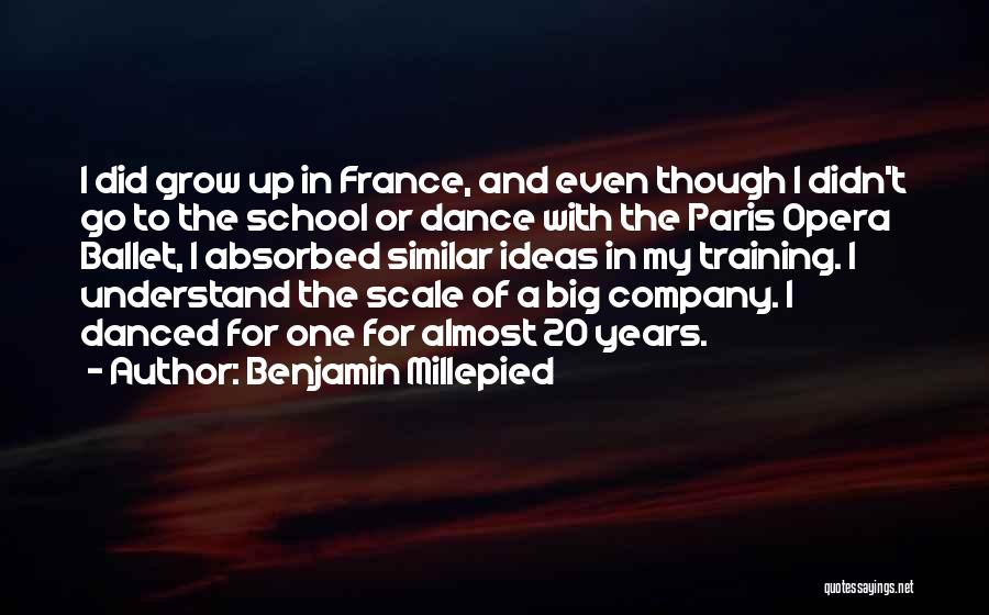 Scale Quotes By Benjamin Millepied