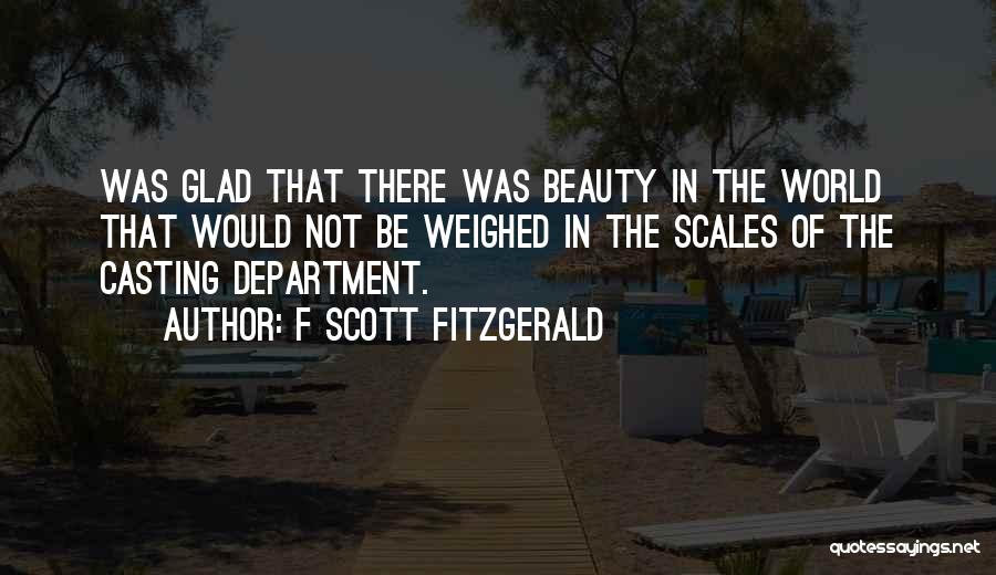 Scales Quotes By F Scott Fitzgerald