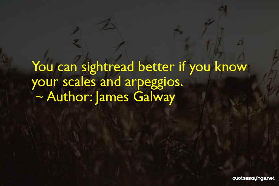 Scales Quotes By James Galway