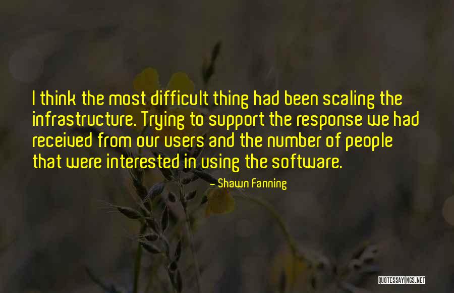 Scaling Quotes By Shawn Fanning