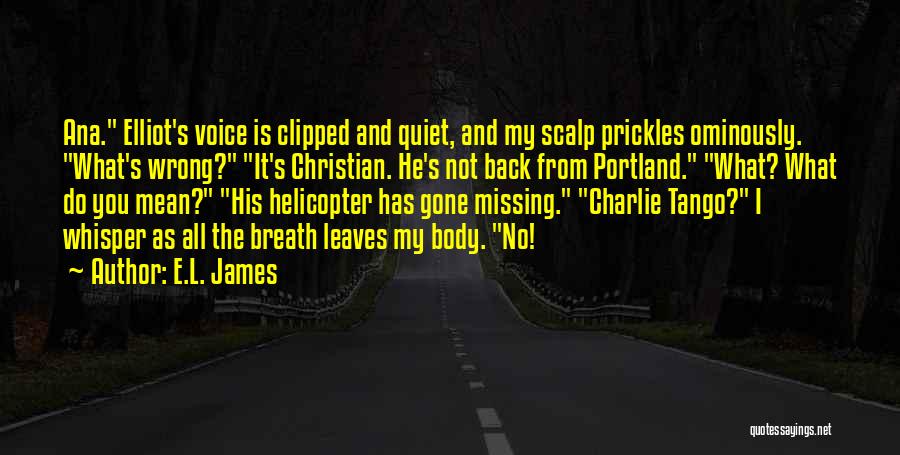 Scalp Quotes By E.L. James