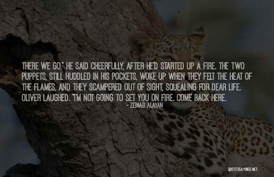 Scampered Quotes By Zeinab Alayan Scampered Quotes By Zeinab Alayan