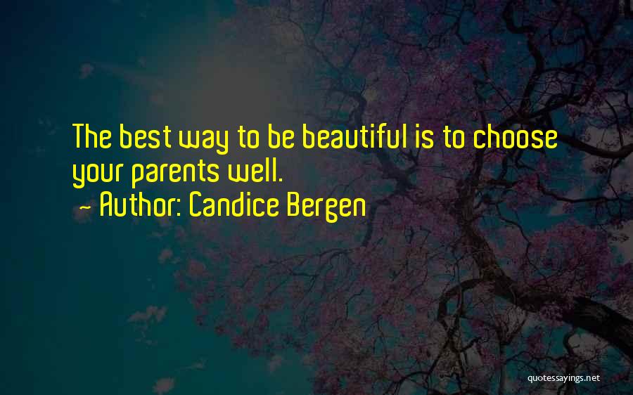 Scampoli Quotes By Candice Bergen