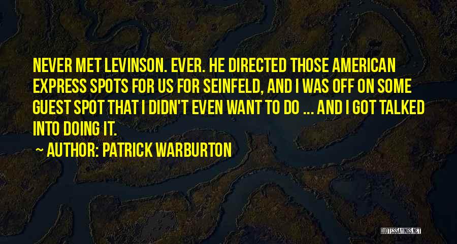 Scandal Fitz Love Quotes By Patrick Warburton