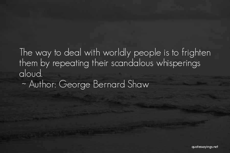 Scandalous Quotes By George Bernard Shaw