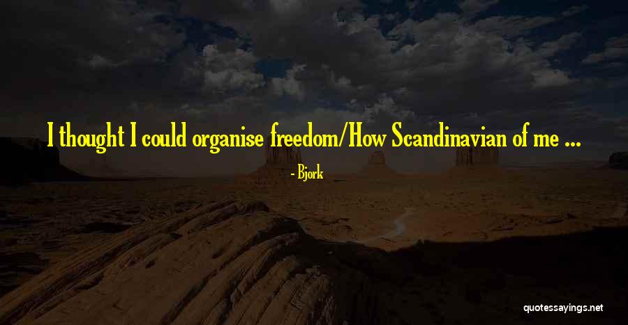 Scandinavians Quotes By Bjork Scandinavians Quotes By Bjork