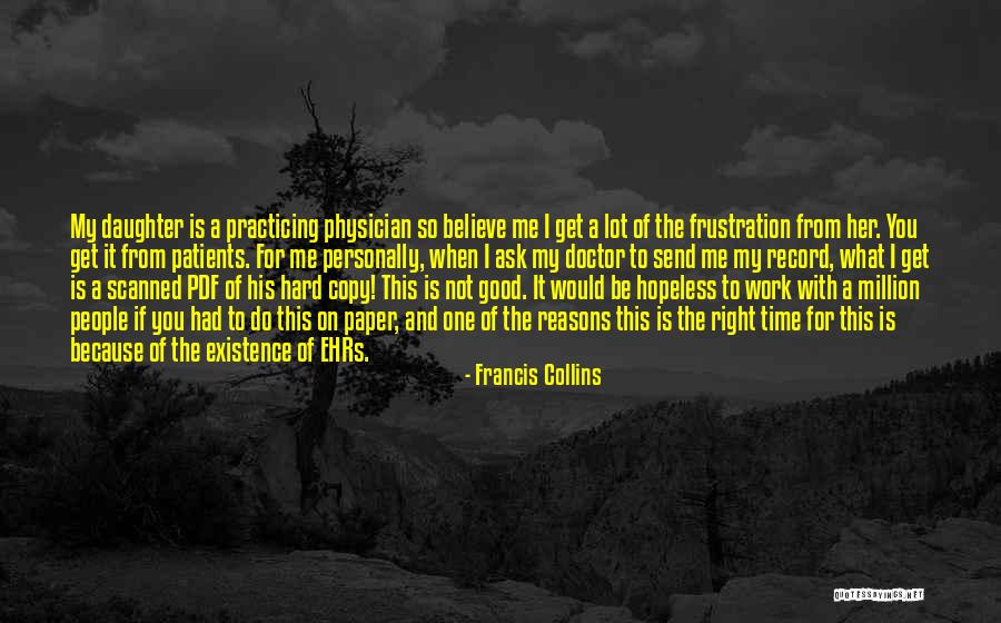 Scanned Quotes By Francis Collins Scanned Quotes By Francis Collins