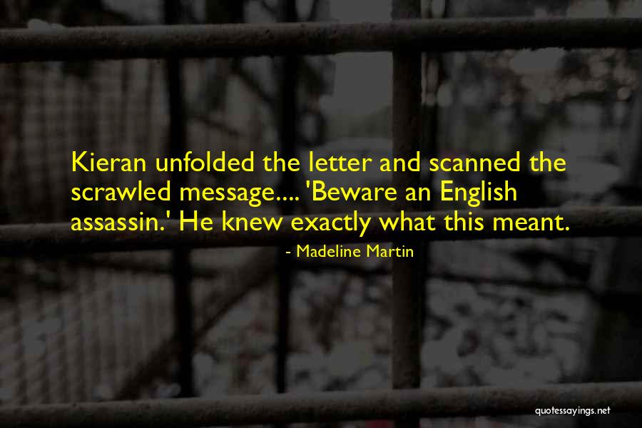 Scanned Quotes By Madeline Martin Scanned Quotes By Madeline Martin