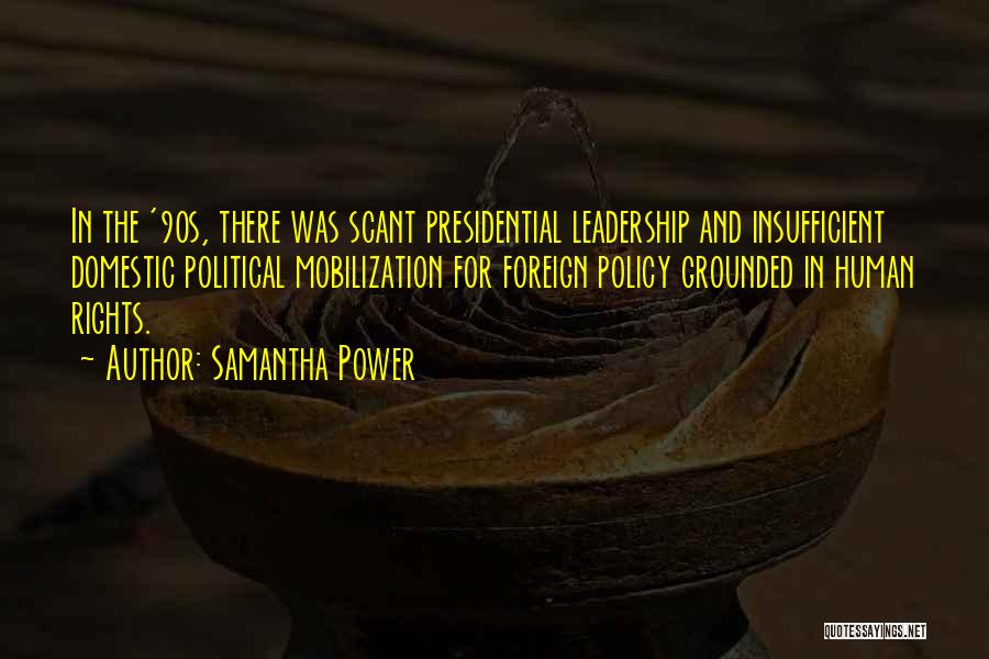 Scant Quotes By Samantha Power