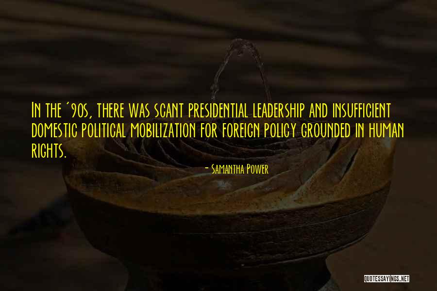 Scant Quotes By Samantha Power