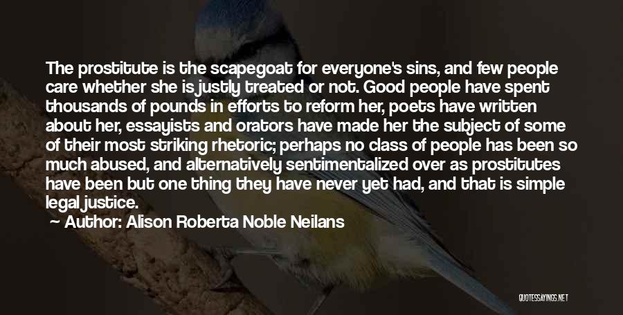 Scapegoat Quotes By Alison Roberta Noble Neilans