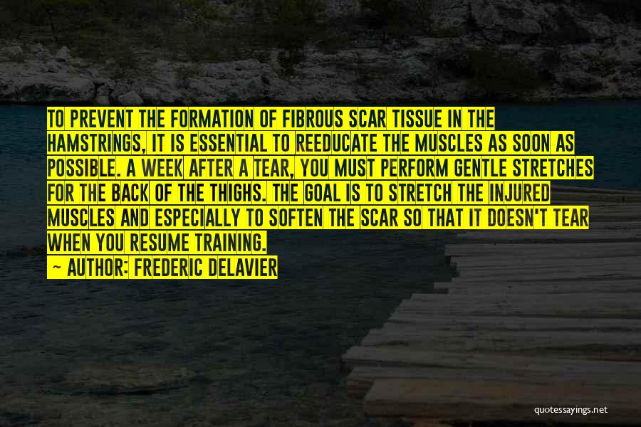 Scar Quotes By Frederic Delavier