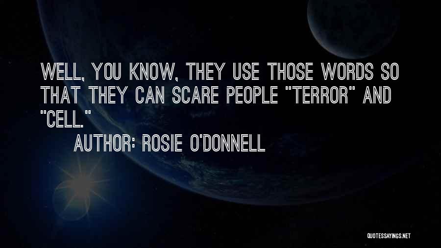 Scare Quotes By Rosie O'Donnell