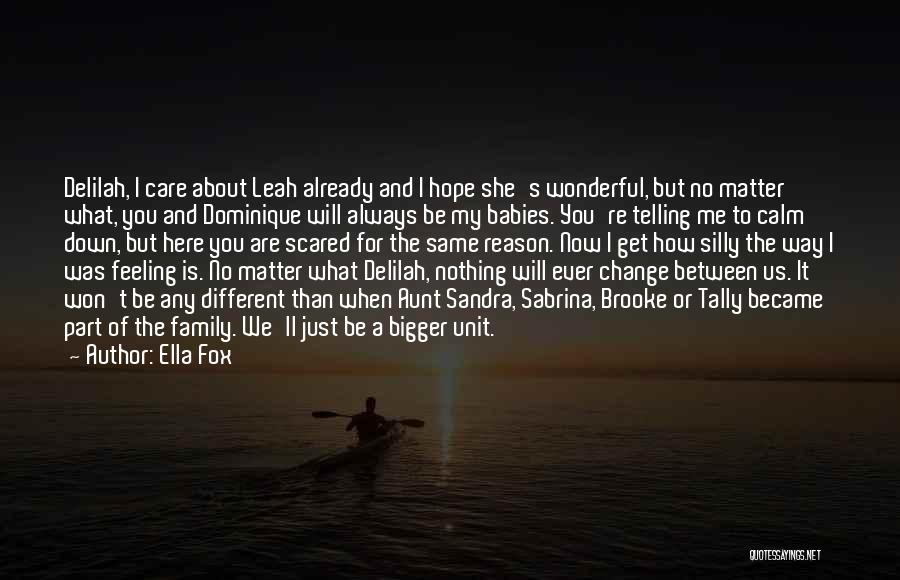 Scared Of Change Quotes By Ella Fox