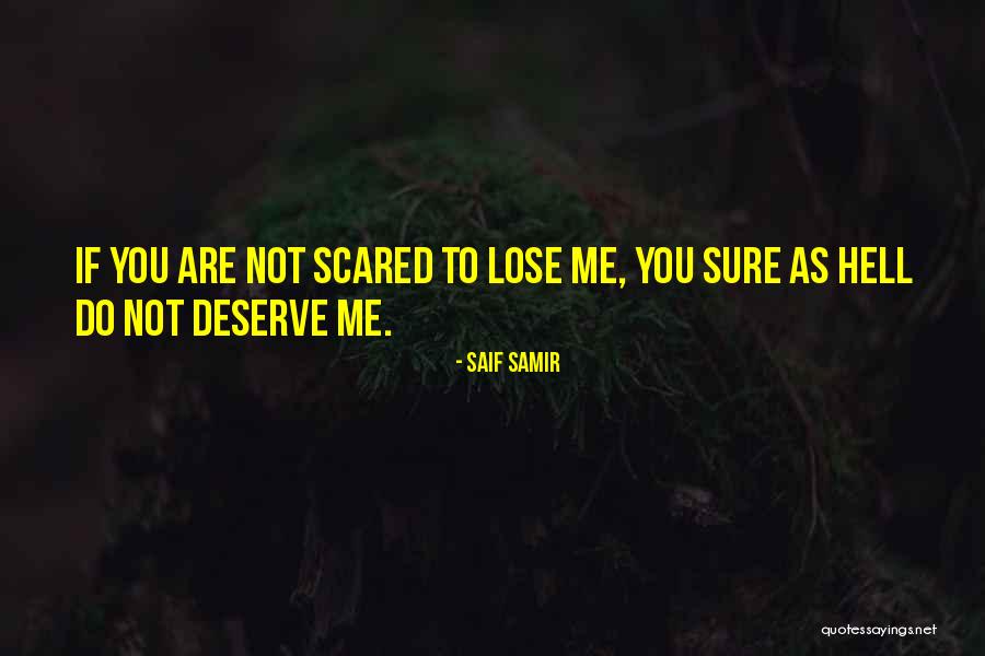 Scared Of Relationships Quotes By Saif Samir Scared Of Relationships Quotes By Saif Samir