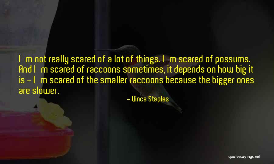 Scared Quotes By Vince Staples