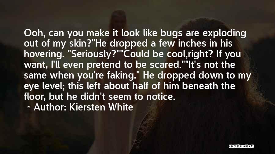 Scared To Like Him Quotes By Kiersten White