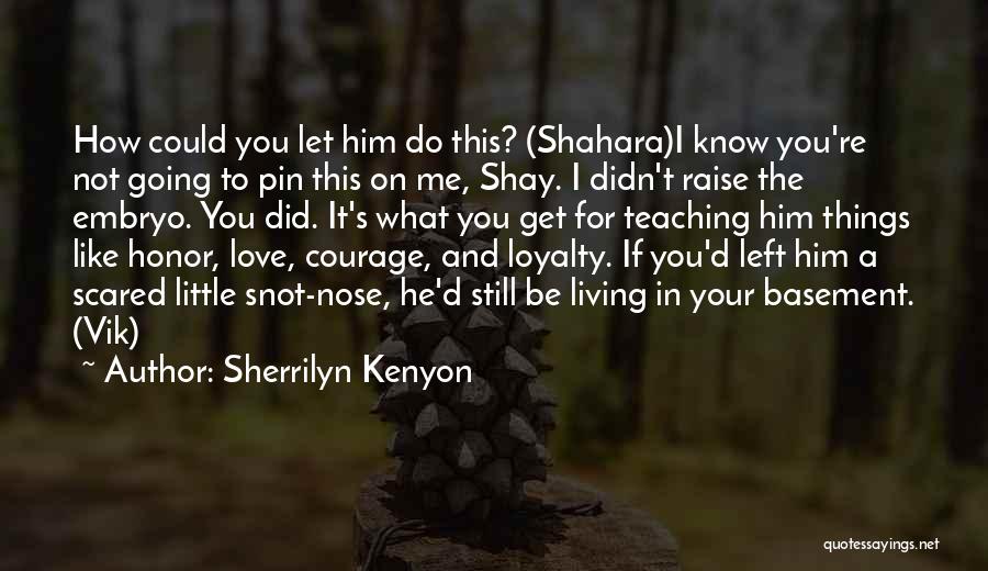 Scared To Like Him Quotes By Sherrilyn Kenyon