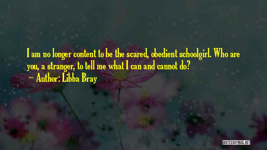 Scared To Tell You Quotes By Libba Bray