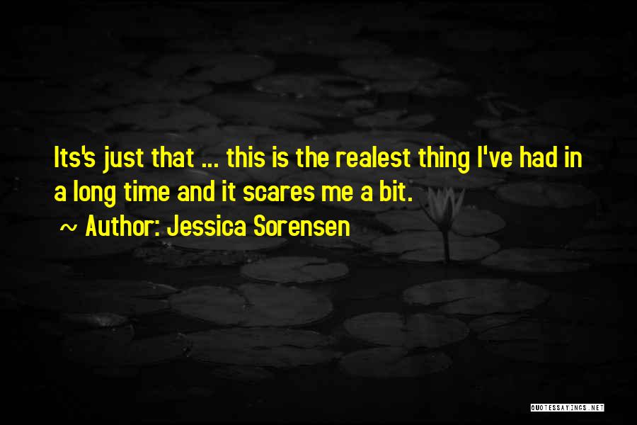 Scares Me Quotes By Jessica Sorensen