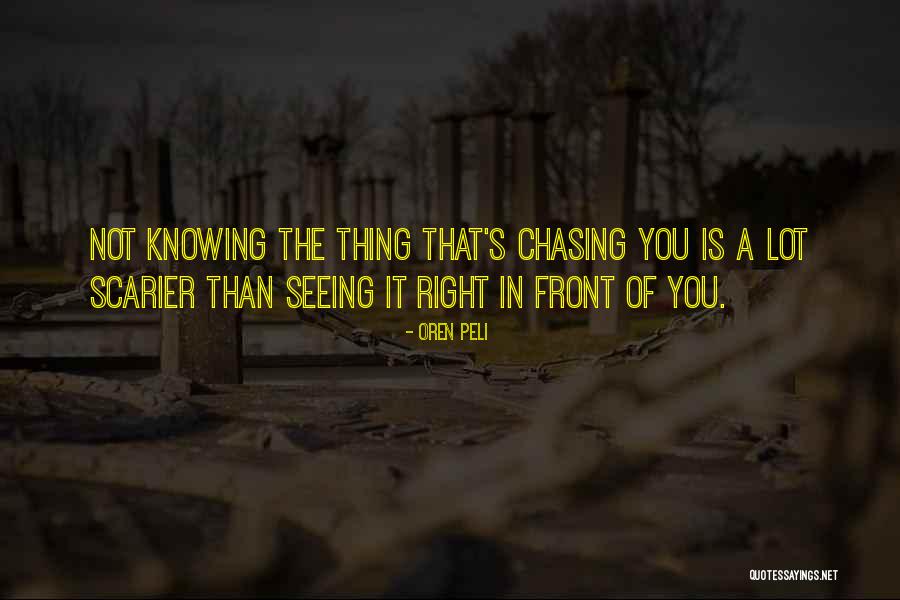 Scarier Than Quotes By Oren Peli Scarier Than Quotes By Oren Peli