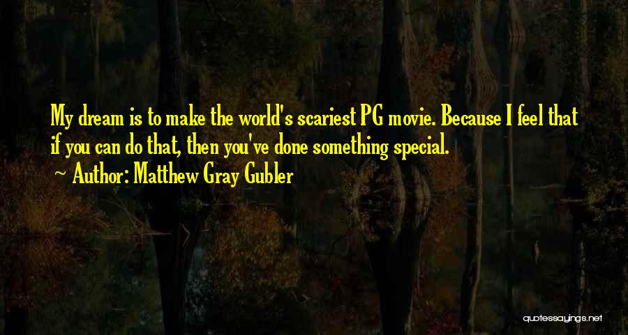 Scariest Movie Quotes By Matthew Gray Gubler