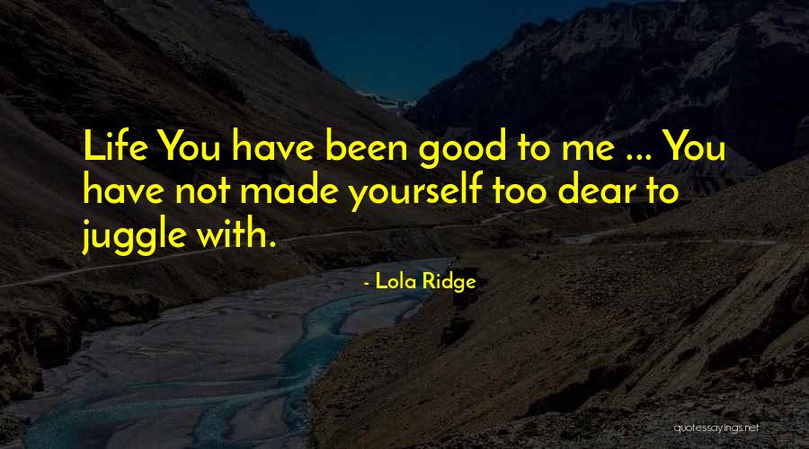 Scarlata Restaurant Quotes By Lola Ridge