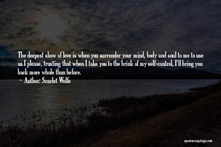 Scarlet Wolfe Quotes 1465546