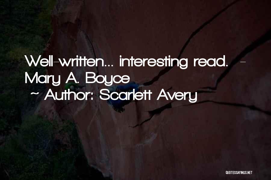 Scarlett Avery Quotes 548440