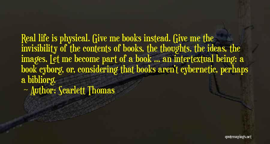 Scarlett O'hara Book Quotes By Scarlett Thomas