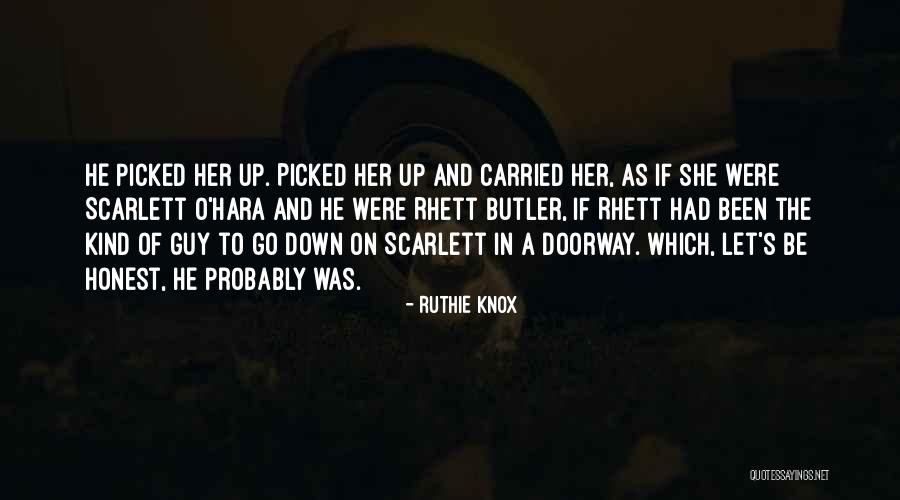 Scarlett Rhett Quotes By Ruthie Knox