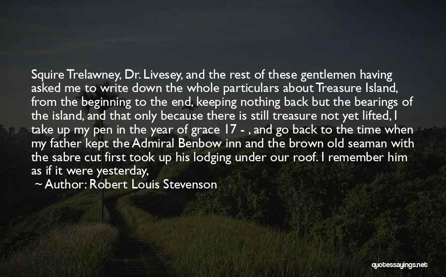 Scarred And Broken Quotes By Robert Louis Stevenson