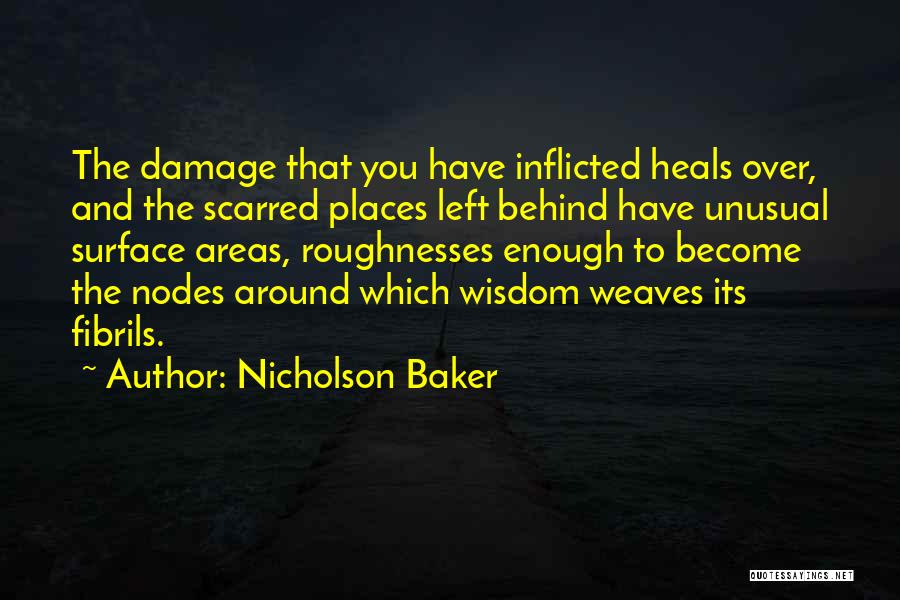Scarred Quotes By Nicholson Baker